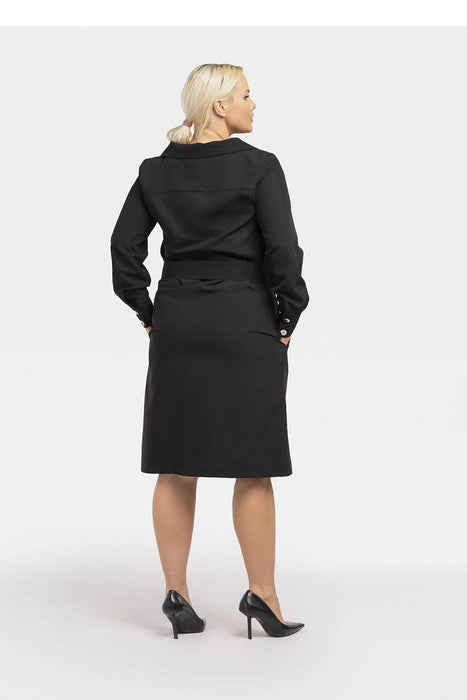 Chic Plus Size Professional Dress - Karko