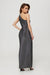 Radiant One-Shoulder Shimmer Knit Evening Dress