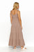 Golden Radiance Maxi Gown