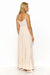 Golden Radiance Maxi Gown