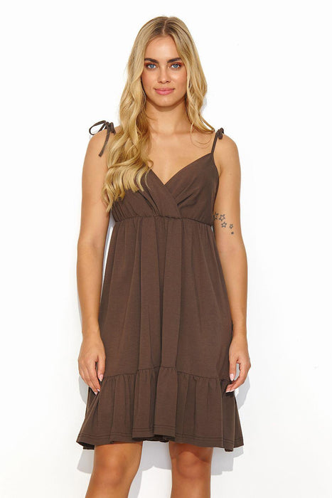 Sunlit Breeze Summer Knit Dress