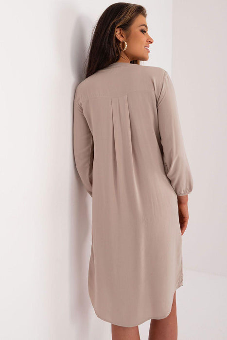 Elegant Viscose Heart Neckline Dress for Effortless Summer Style