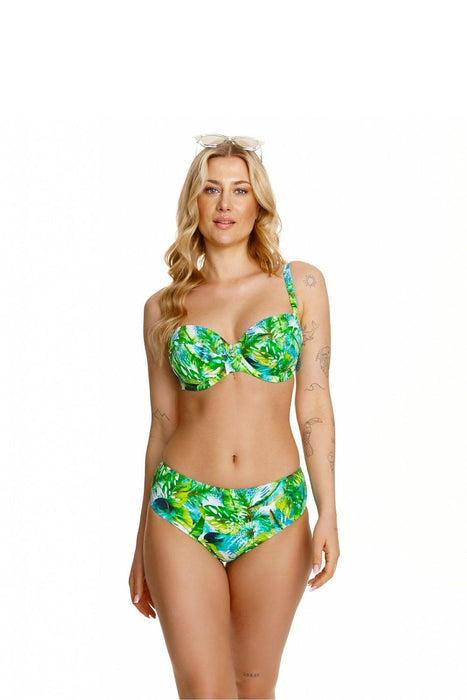 Tropical Oasis Swim Bikini Bottoms by Lupo Line