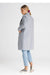 Elegant Button-Down Knee-Length Winter Coat