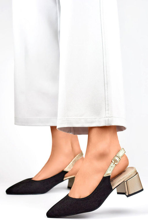 Sophisticated Eco-Friendly Block Heel Pumps