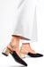 Sophisticated Eco-Friendly Block Heel Pumps