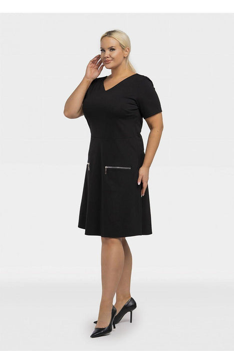 Lucy Comfort Knit Dress - Chic Plus Size Essential for Every Occasion