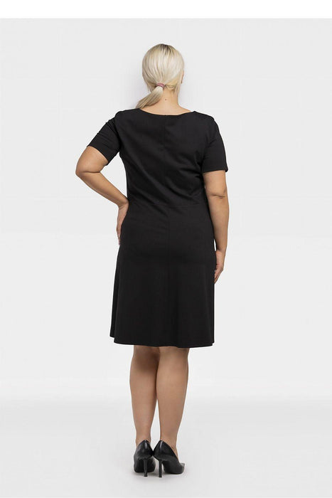 Lucy Comfort Knit Dress - Chic Plus Size Essential for Every Occasion