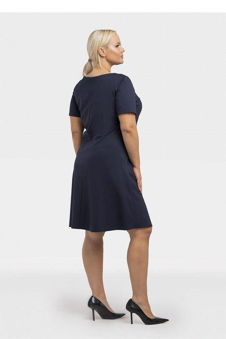 Lucy Comfort Knit Dress - Chic Plus Size Essential for Every Occasion