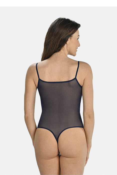 Blue Temptation Sheer Bodysuit