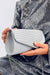 Iridescent Elegance: Versatile Clutch Bag with Chain Strap - Inello