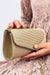 Iridescent Glamour Envelope Clutch with Versatile Chain Strap - Inello