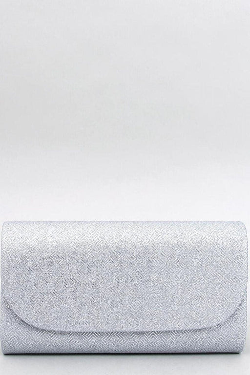 Gleaming Iridescent Evening Clutch with Detachable Chain Strap