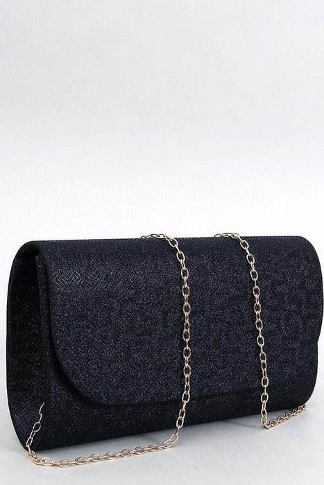 Iridescent Evening Clutch with Detachable Chain for Glamorous Nights