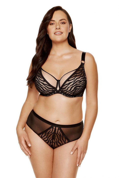 Wild Lace Animal Print Comfort Bra