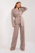 Angora Chic Women's Sweater and Trousers Outfit