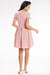 Stylish Pleated Trapeze Dress for Versatile Elegance