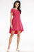 Stylish Pleated Trapeze Dress for Versatile Elegance