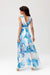 Chic Back-Cut Chiffon Maxi Dress for Special Occasions