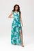 Chic Back-Cut Chiffon Maxi Dress for Special Occasions