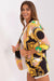 Colorful Print Women's Blazer by Italy Moda