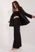 Sophisticated High-Waisted Palazzo Trousers for Trendsetting Women