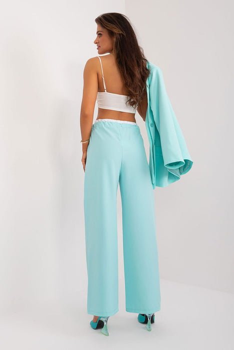 Sophisticated High-Waisted Palazzo Trousers for Trendsetting Women