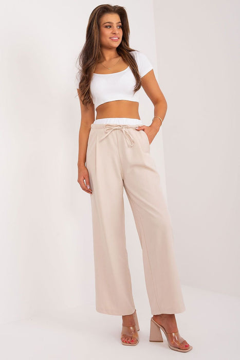 Sophisticated High-Waisted Palazzo Trousers for Trendsetting Women