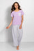 Elegant Bow-Embellished Women's Sleepwear Set for Ultimate Relaxation