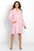 Pink Elegance Women's Luxury Robe - Cassidy