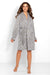 Cozy Plush Long-Sleeved Women's Bathrobe with Generous Slip Pockets