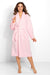 Elegant Women's Long Sleeve Bathrobe with Pockets for Ultimate Comfort