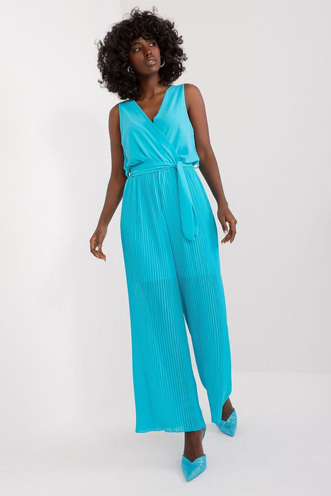 Stylish Italian Sleeveless Jumpsuit for Summer