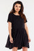 Ruffle Hem Viscose Everyday Dress