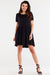 Ruffle Hem Viscose Everyday Dress