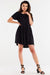 Ruffle Hem Viscose Everyday Dress