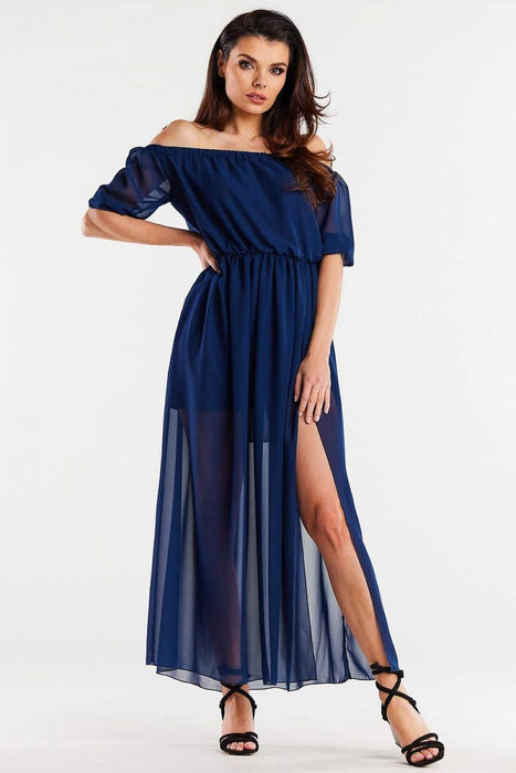 Chic and Flowing Chiffon Maxi Dress - Your Go-To Fashion Staple