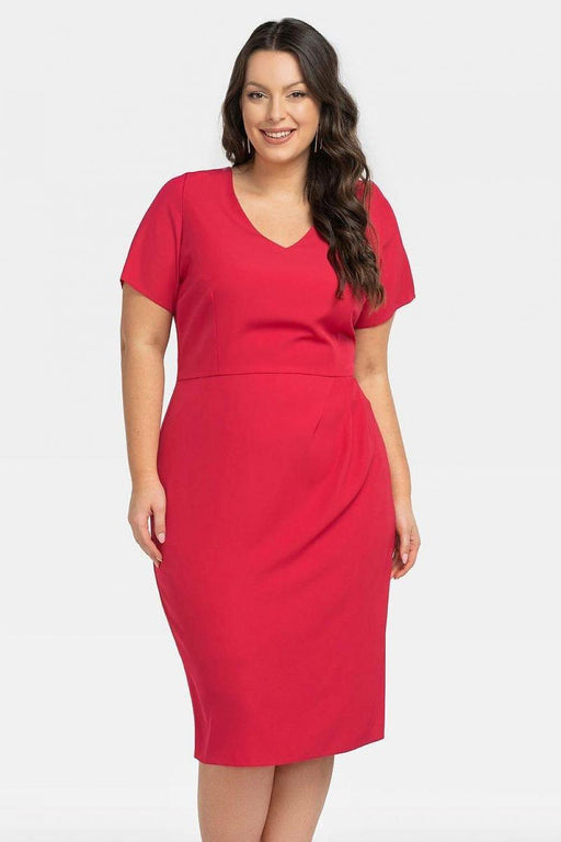 Chic Plus Size V-Neck Dress for Every Occasion