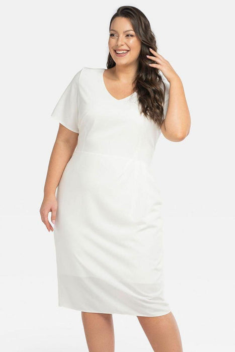 Chic Plus Size V-Neck Dress for Every Occasion