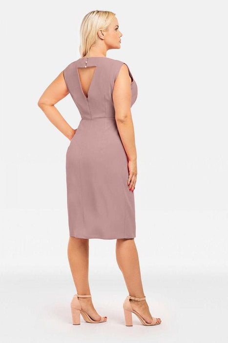 Elegant Curves Plus Size Wrap Dress for Effortless Style