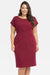 Chic Plus Size Pencil Dress by Karko