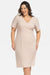 Elegant Plus Size Curvy Pencil Dress - Karko