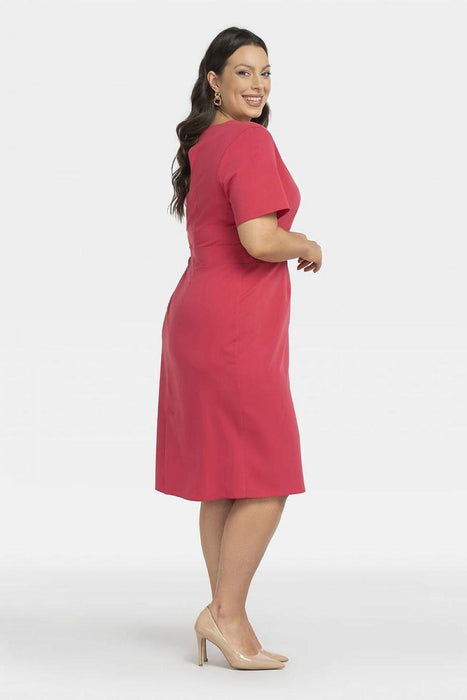 Elegant Plus Size Curvy Pencil Dress - Karko