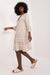 Trendy Viscose Midi Dress with Distinctive Pattern