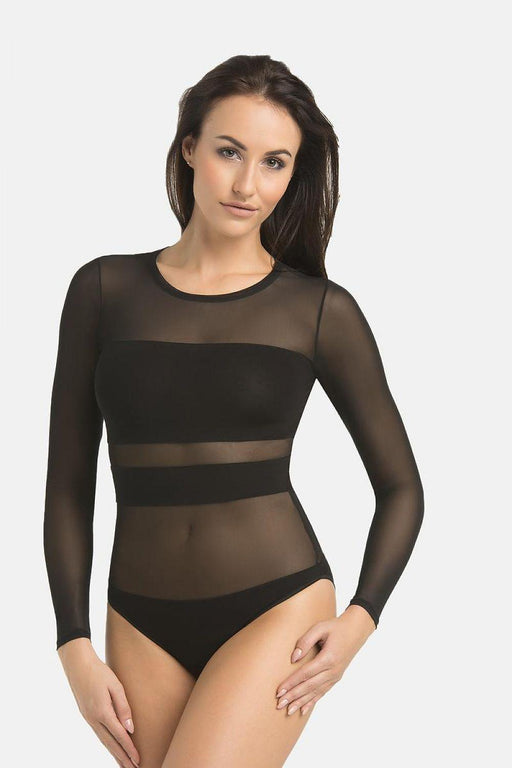 Chic Mesh Shaping Bodysuit Set