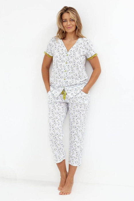 Charming Floral Cotton Sleepwear Set