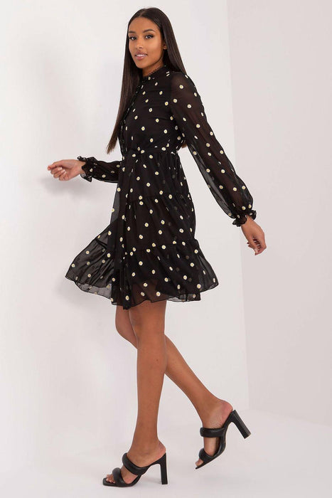 Charming Floral Cotton Cocktail Dress