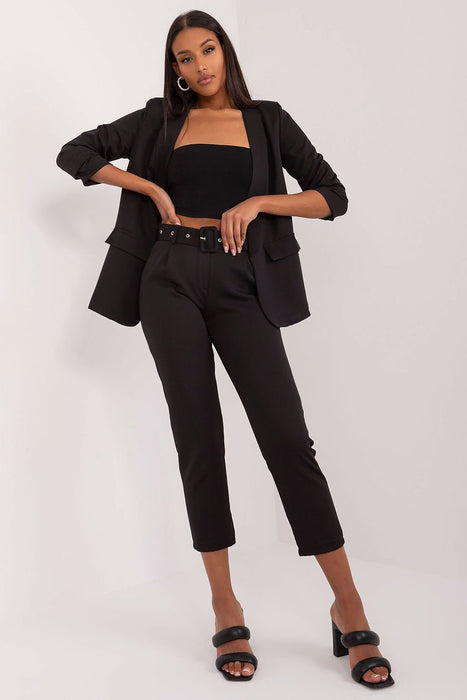 Sophisticated High-Waisted Chino Pants for Women: Effortless Elegance