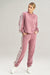 Cozy Striped Tracksuit Set with Coordinating Sweatshirt and Pants