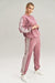 Cozy Striped Tracksuit Set with Coordinating Sweatshirt and Pants